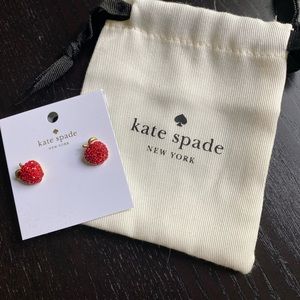 Kate Spade Apple Stud Earrings